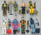 1980s G.I. GI Joe Cobra Accessories Weapons Action Figures Vintage ARAH 3.75 Lot