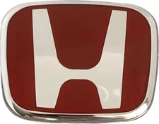 Red Emblem for Horn Button Honda Accord Civic Racing Steering