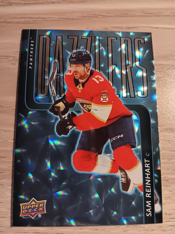 2025-26 Upper Deck Series 1 - Dazzlers Sam Reinhart #DZ-6 Blue