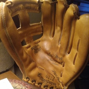 Ancien Gant De Baseball MacGregor G6802 | Modèle Autographe Johnny Temple | 1960