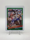 1991 Donruss SHAWON DUNSTON Cubs In-Person Signed  AUTO