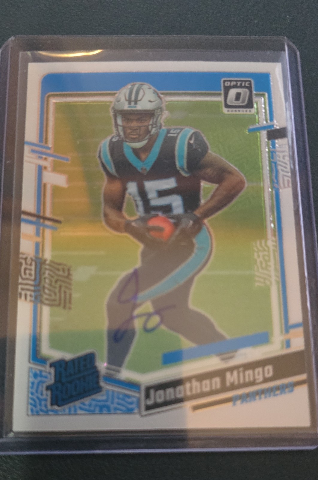 2023 Panini Donruss Optic - Rated Rookie RPS Jonathan Mingo #215 Autographs /199