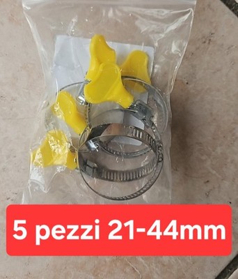 5 Pieces 21-44mm Yellow Butterfly Metal Tapes Hand Clasp (Foreign Shipping