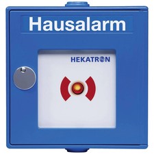HEKATRON Funkhandtaster Hausalarm | Genius Plus-X+Hx | Manueller Alarmasulöser