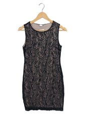 Yamamay Damen Kleid Spitze Schwarz Elegant Festlich Gr. 38/M