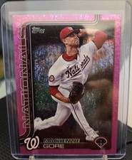 2025 Topps Series 1 - Mackenzie Gore #334 Pink Holo Foil