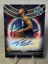 TERRENCE SHANNON JR. 2025 Topps Chrome Basketball RC Auto #TIMBERWOLVES!