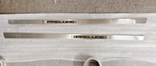 97-01 Honda Prelude 5th Gen Jdmedm Metal Stainless Steel Door Scuff Sill Plate