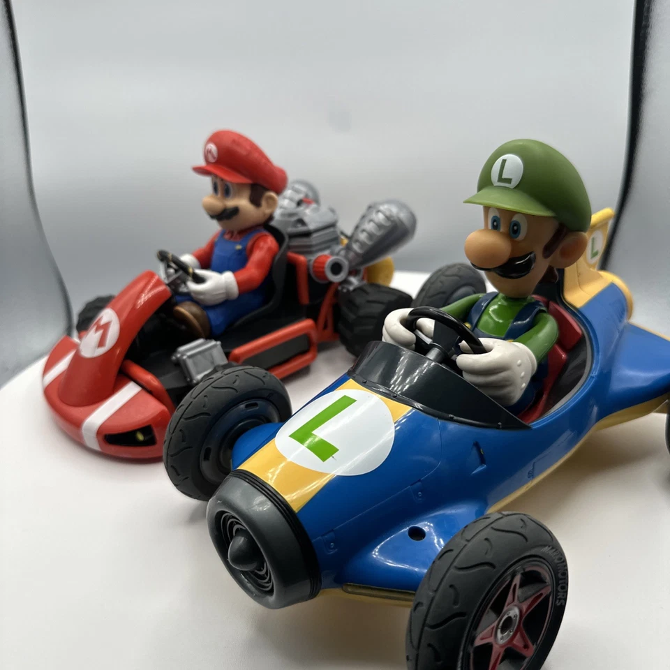 Nintendo Mario Kart Super Mario And Luigi RC Carts NO REMOTES - Image 2 of 4