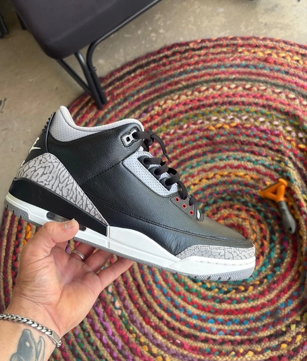 Jordan 3 Retro Cement Grey for Sale - Authenticity Guaranteed - eBay