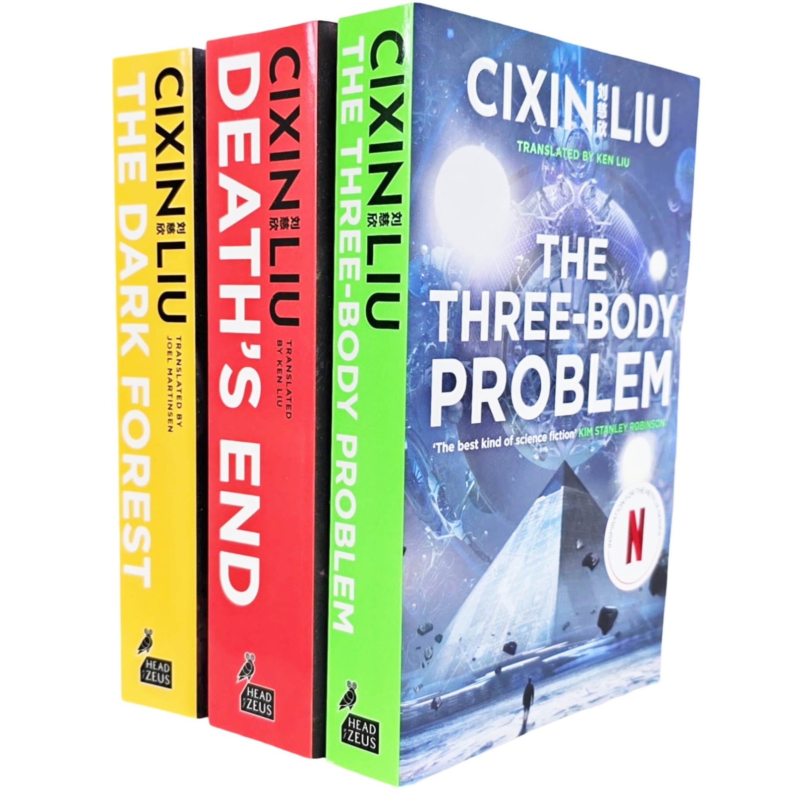 The Three Body Problem by Cixin Liu: Remembrance Trilogy 3 Books Set - PB