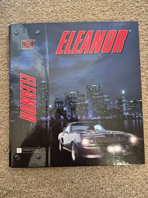 FANHOME EAGLEMOSS EXCLUSIVE BUILD THE ELEANOR 1967 MUSTANG CAR BINDER FOLDER