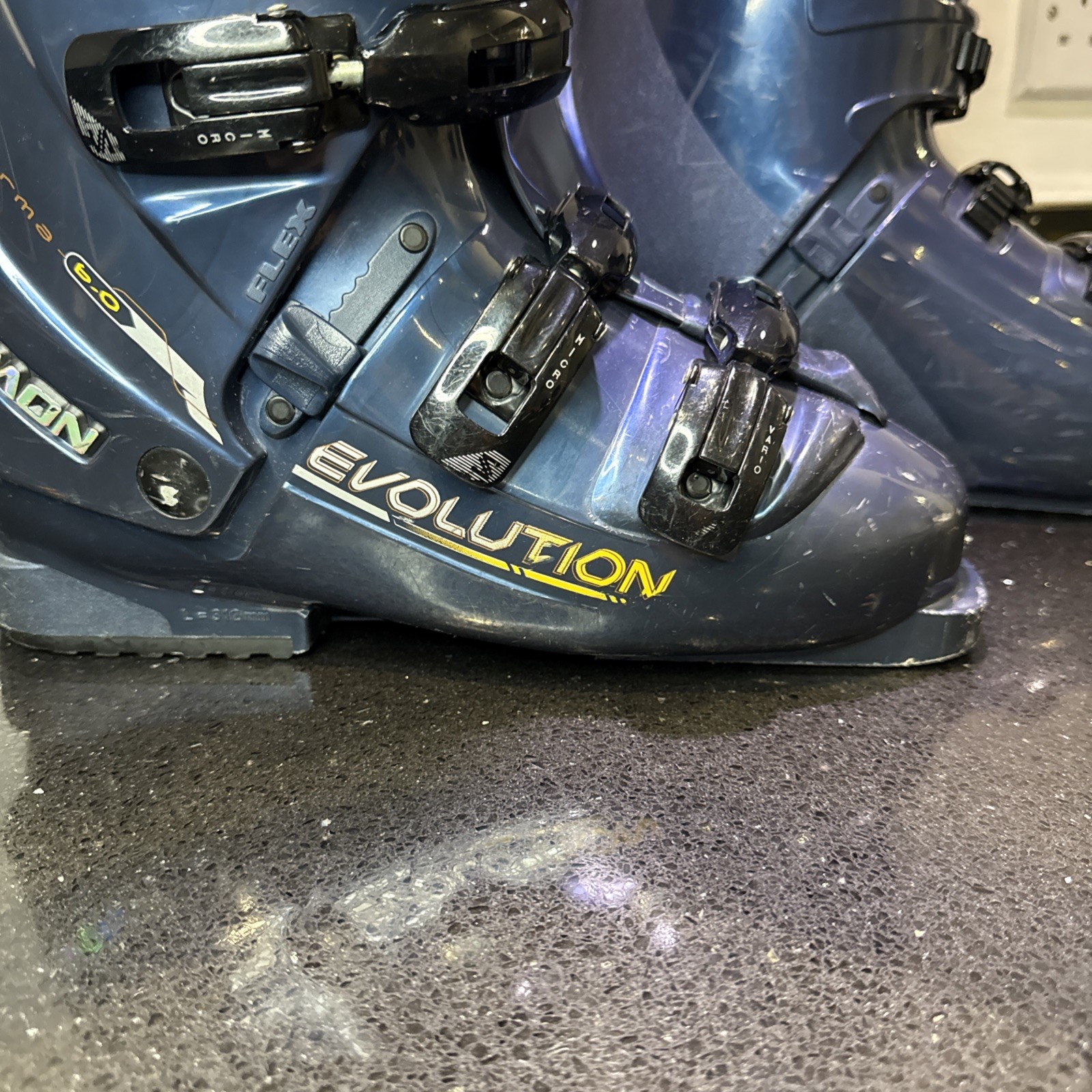 Scarponi da sci uomo Salomon Evolution 6.0 Performa taglia 345 27 5 TAGLIA UK 8 5