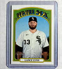 SP- 2021 Topps Heritage High Number #709- Lance Lynn Short Print Sp