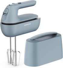 Kenwood HMP40.000GY QuickMix Go Hand Mixer with Carry Case 350W Storm Blue