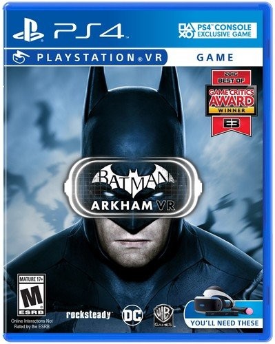 Batman: Arkham VR For Playstation 4 (PlayStation VR)