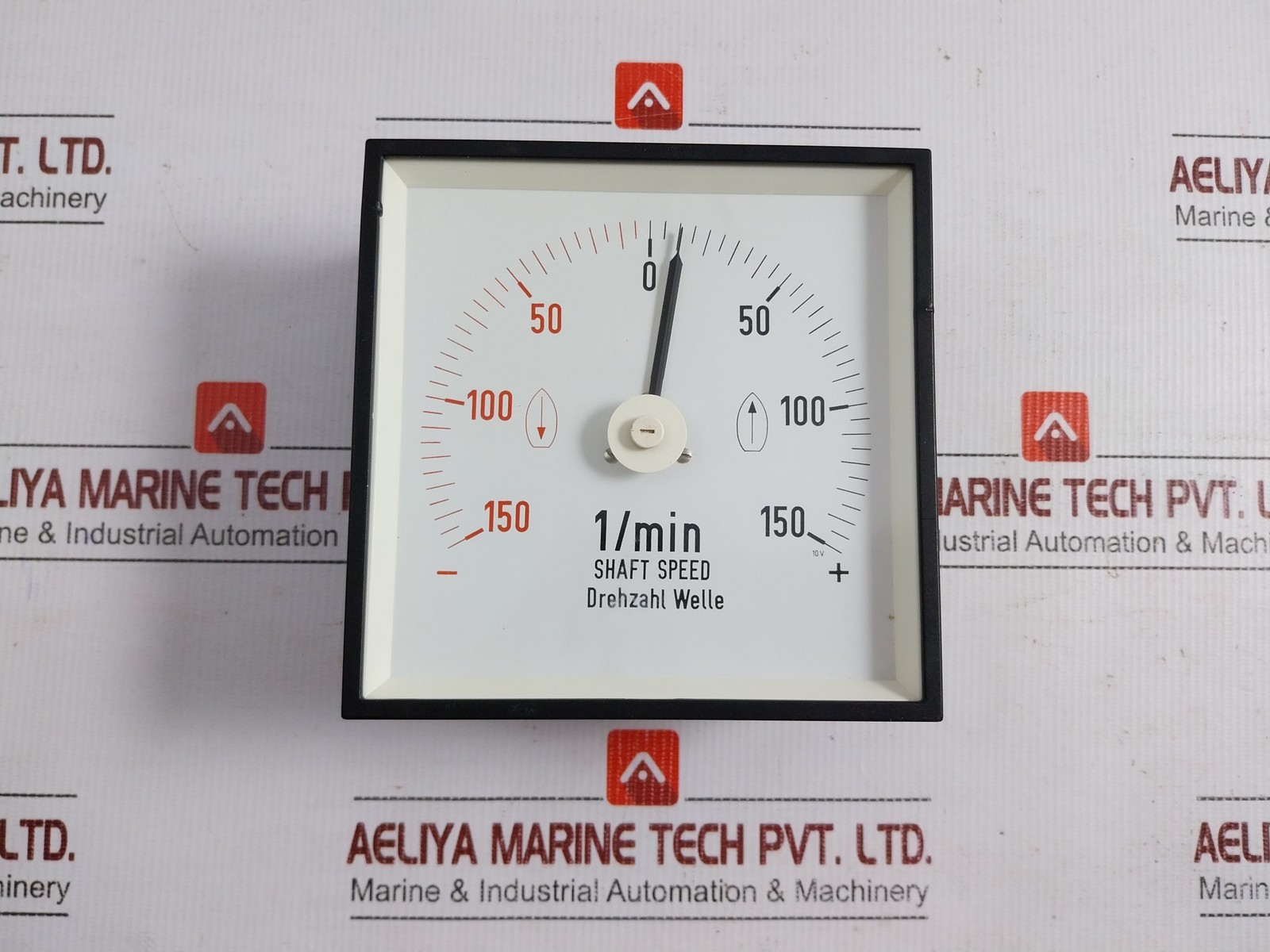 SPEED SHAFT Analog Shaft Speed Indicator 24V -150-0+150 RPM