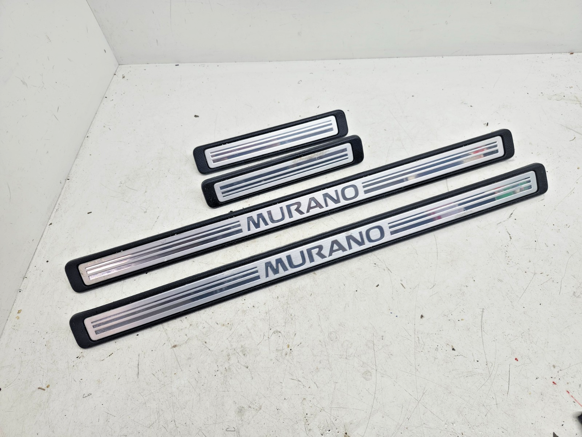 JDM NISSAN MURANO TNZ51 STAINLESS SCUFF KICK PLATES OEM | eBay