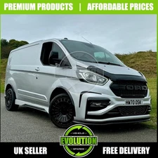 BONNET GUARD BUG DEFLECTOR PROTECTOR FITS FORD TRANSIT CUSTOM 2018 - 2022