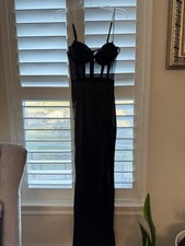 Amiah Formal High Slit Corset  Dress Windsor Size Small