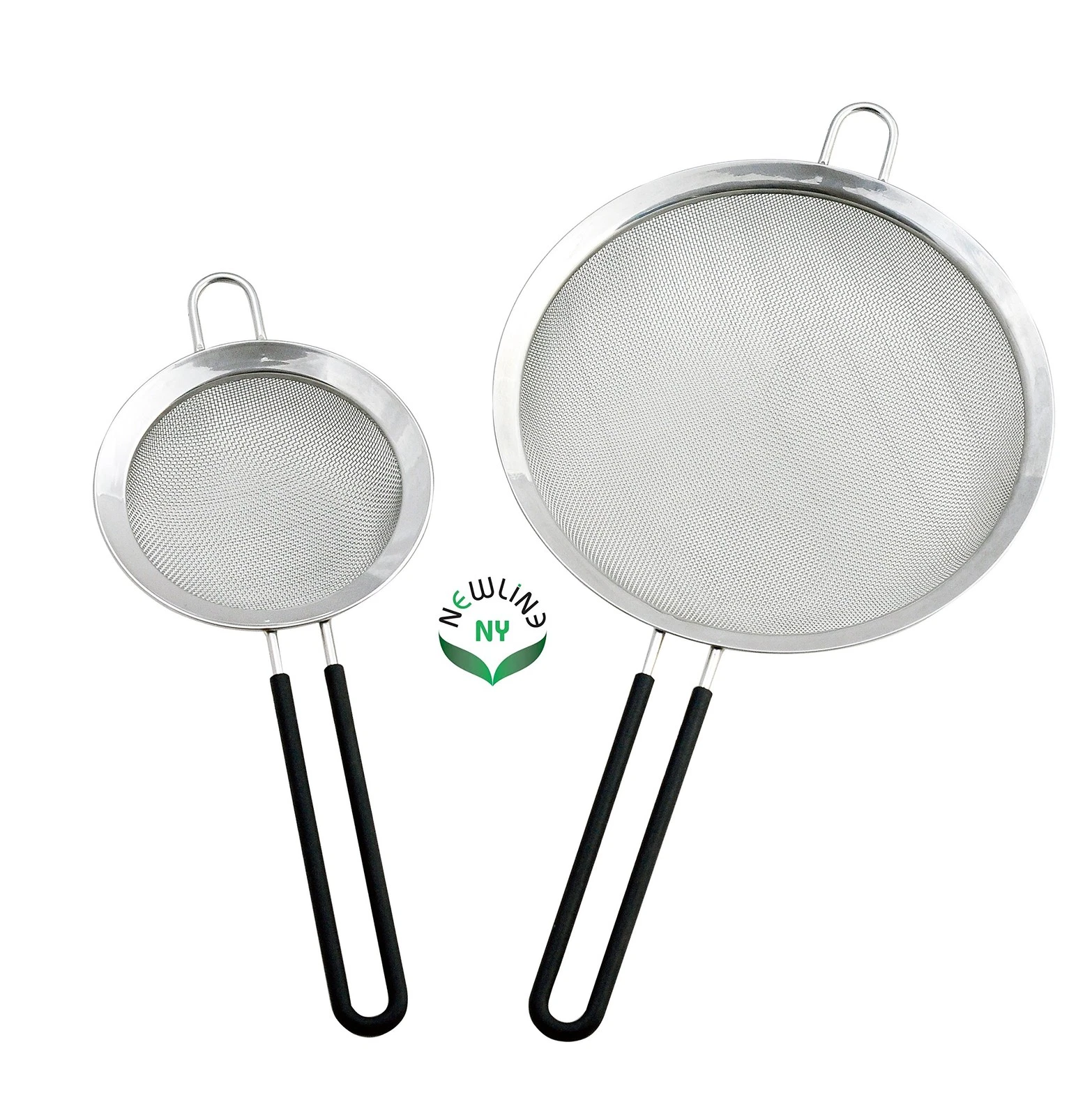 Premium Double Stainless Steel Fine Mesh Strainers with Soft-touch Anti-slip ...
Opens in a new wind