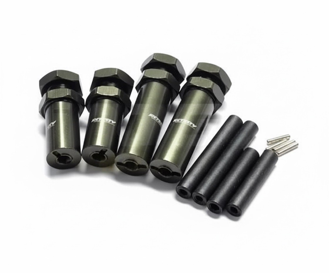 Extended Wheel Hub 17mm Hex for 1/10 Stampede 2WD, Rustler 2WD, Bandit 1654 3654