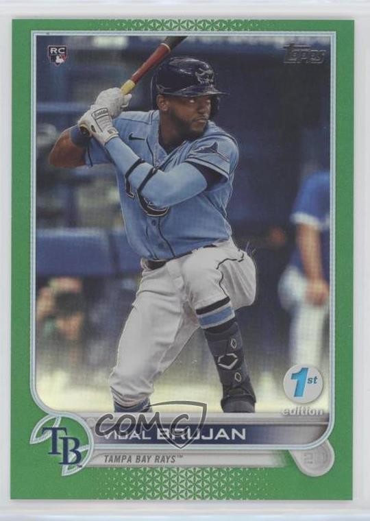 2022 Topps Series 1 1st Edition Green 146/150 Vidal Brujan #25 02u3