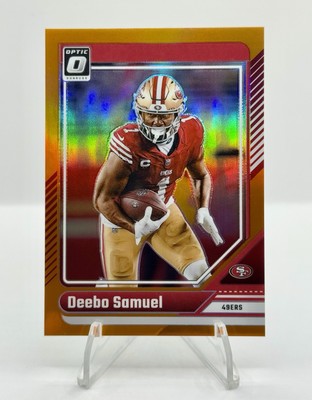 DEEBO SAMUEL 2024 Donruss Optic Orange Prizm #172 Commanders 49ers /249 MINT