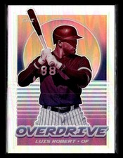2021 Panini Chronicles #15 Luis Robert Overdrive Holo
