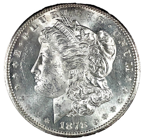 1878 S Morgan Dollar Bu/Unc. 90% Silver $1 U.S Coin # 799