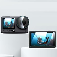 HD Tempered Glass Screen Protector Lens Protective Film For DJI Action 6 Camera