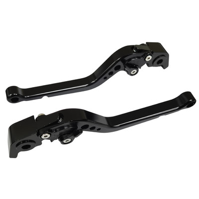 Lange schwarze Kupplungs- & Bremshebel für Ducati 1299 Panigale / S / R 2015-2020