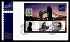 DR WHO 2010 NEW ZEALAND FDC LONDON EXPO CACHET S/S ANZAC M71053