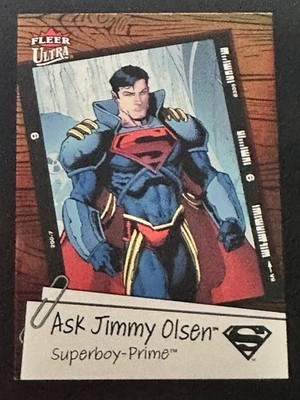 SUPERBOY-PRIME LC-25  2026 Fleer Ultra DC Superman ASK JIMMY OLSEN
