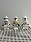 LEGO Starwars Clone Trooper Minifigure Lot Of 3