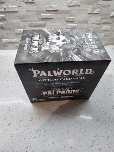 Palworld Trial Deck Green Purple Box X6 No Holo Or Pack
