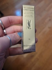 NEW YSL Candy Glaze Lip Gloss Stick 16 Watermelon High
