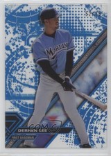 2017 Topps High Tek Pattern 1 Blue Rainbow 52/75 Derrek Lee #HT-DL 8d2
