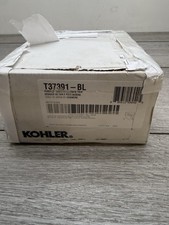 Kohler K-T37391-BL Pureflo Cable Bath Drain Trim In Matte Black Scratches 