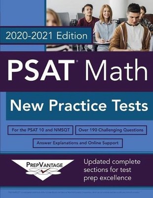 PSAT Math: New Practice Tests, 2020-2021 Edition by Prepvantage Paperback Book