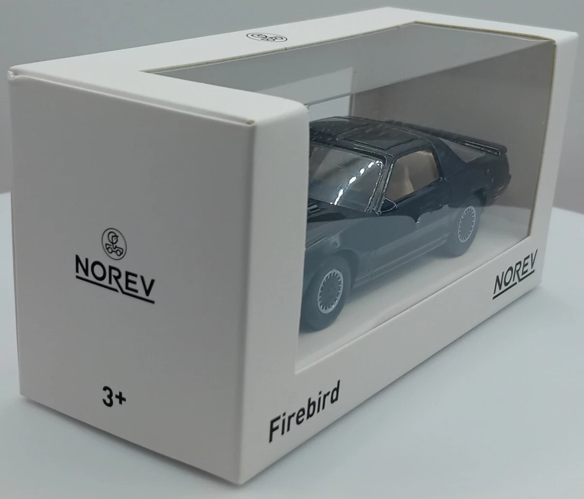 [NEW] Norev KITT Knight Rider Black Pontiac Firebird 1982 Scale 1:43 Diecast