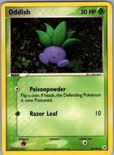 Oddish Common EX Hidden Legends 68/101 NM on eBay