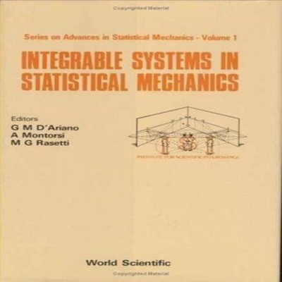 INTEGRABLE SYSTEMS IN STATISTICAL...(V1) D'ARIANO G Hardcover Wor