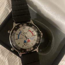 Seiko Yacht Timer Sports 150 42mm Cream Dial Mens Watch 8M35-8000