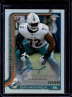 2025 Topps Signature Jonah Savaiinaea Red (RAW)