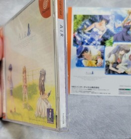 AIR Dreamcast version, new and unopened, with a sample jacket!