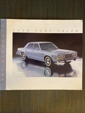 Vintage 1987 Plymouth Gran Fury Salon Sedan C...