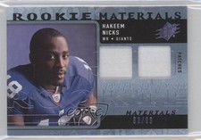 2009 SPx Rookie Materials Patch 53/99 Hakeem Nicks #RM-HN Patch 0c6