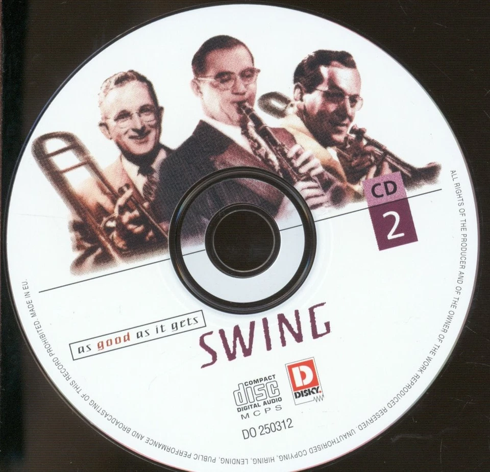 Various Artists As Good As It Gets - Swing Doppel-CD Niederlande Disky 2000 - Bild 3 von 3