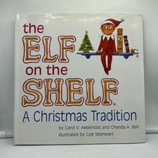 Elf On The Shelf Hardcover BOOK ONLY With Dust Cover - FREE SHIPPING